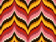 Symmetries: Florentine Bargello pattern tapestry work