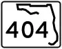 State Road 404 marker