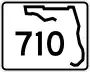 State Road 710 marker