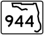 State Road 944 marker