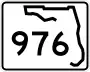 State Road 976 marker