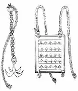 Flying hook and wolf's tooth striking board