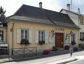 The town hall in Folgensbourg