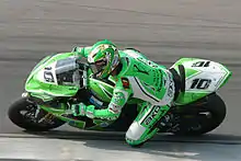 Fonsi Nieto riding the Kawasaki ZX-10R