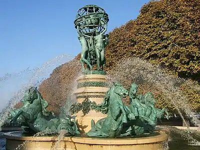 The Seasons turning the celestial Sphere for the Fontaine de l'Observatoire by Jean-Baptiste Carpeaux, 1868, National Museum, Warsaw