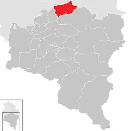 Location in the district