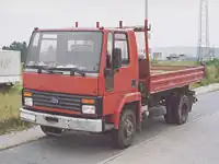 Pre-facelift Ford Cargo in Germany