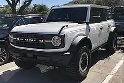 Ford Bronco, off-road mid-size SUV with a compact two-door version available