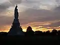 The Monument at sunset, 2007