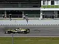 Charouz in the second race of the 2010 Formula Renault 3.5 Series season at Brno.