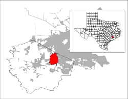 Location in Fort Bend County, Texas