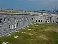 Parade Ground, storage vault covers