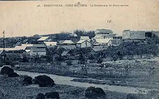 Fort Dauphin in 1900