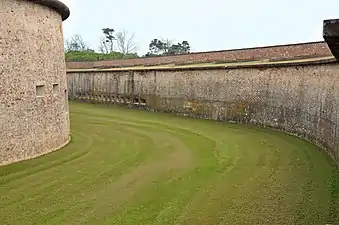 Fort Macon moat