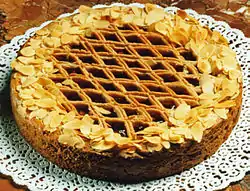 A Linzer torte