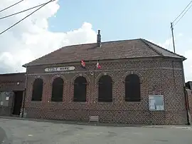 The town hall in Fouquerolles