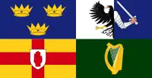  The four provinces flag of Ireland.