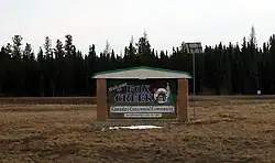 Welcome sign