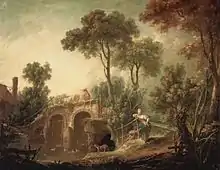 The Bridge, 1751, Louvre