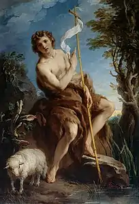 Saint John the Baptist by Francois Lemoyne (1726)