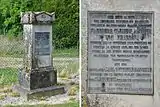 German grave from the Franco-Prussian War (1870) in Sivry