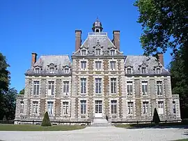 The chateau in Balleroy-sur-Drôme