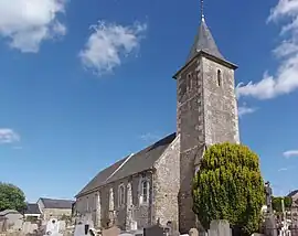 The church in Bonnemaison