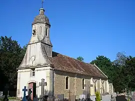 The church in Canteloup