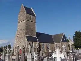 The church in Saint-Aubin-des-Bois