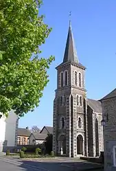 The church in La Dorée