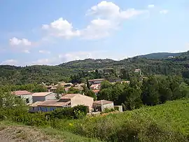 A general view of Saint-Pierre-des-Champs