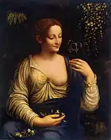 Flora by Francesco Melzi, c. 1520