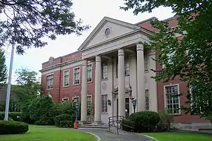 Franklin County Courthouse in Greenfield