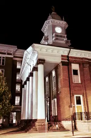 Franklin County Courthouse in Chambersburg in October 2013