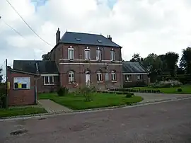 The town hall in Fransures