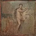 Fresco showing Leda and the swan, from Pompeii, National Archaeological Museum, Naples 50–79 CE