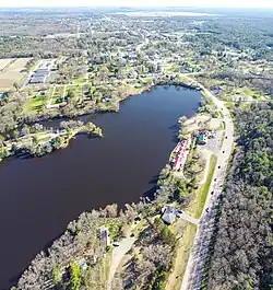 Wis-13 runs through town