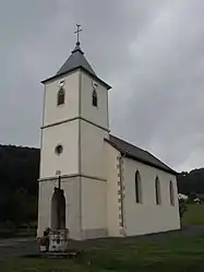 The church in Froidevaux