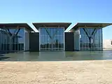 Modern Art Museum of Fort Worth, showing the reflecting pool