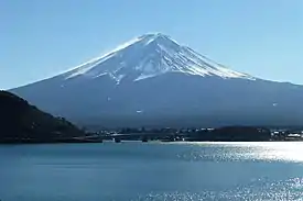 Mount Fuji and Lake Kawaguchi