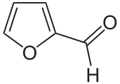 Furfural, derived from sugars, is the major source of furans