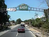 Caba welcome arch