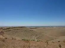 Surrounding fields of Göbekli Tepe, the site of the oldest temple in the world.