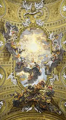 Triumph of the Name of Jesus by Giovanni Battista Gaulli