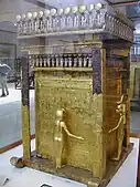 The canopic shrine from the treasury