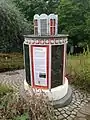 Insect hotel in the botanical garden of Wuppertal, Germany