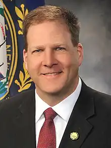 Photographic portrait of Chris Sununu