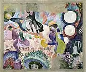 Robert Delaunay, 1906, Carousel of Pigs (Manège de cochons), oil on canvas, 113.7 × 130.8 cm, Solomon R. Guggenheim Museum