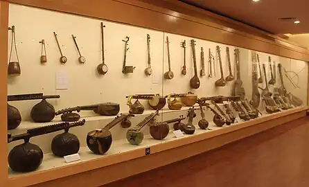 View of the Musical Instruments