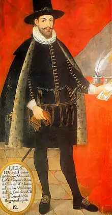 García Hurtado de Mendoza, 5h Marquess of Cañete (1535–1609)